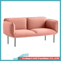 Modern Small Department Living Room Reception Double Seater Sofa Set